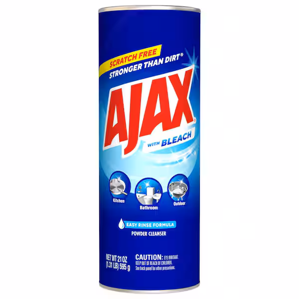 AJAX POWDER CLEANSER 21 OZ GIANT BLUE SELL BY PC & 12 BX