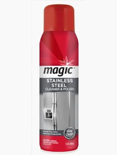 STAINLESS STEEL CLEANER MAGIC AER 17 OZ