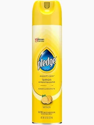 PLEDGE POLISH LEMON 9.7OZ 12/CS SCJ-72372