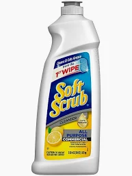 SOFT SCRUB LEMON SCENT 24.OZ 9/BX