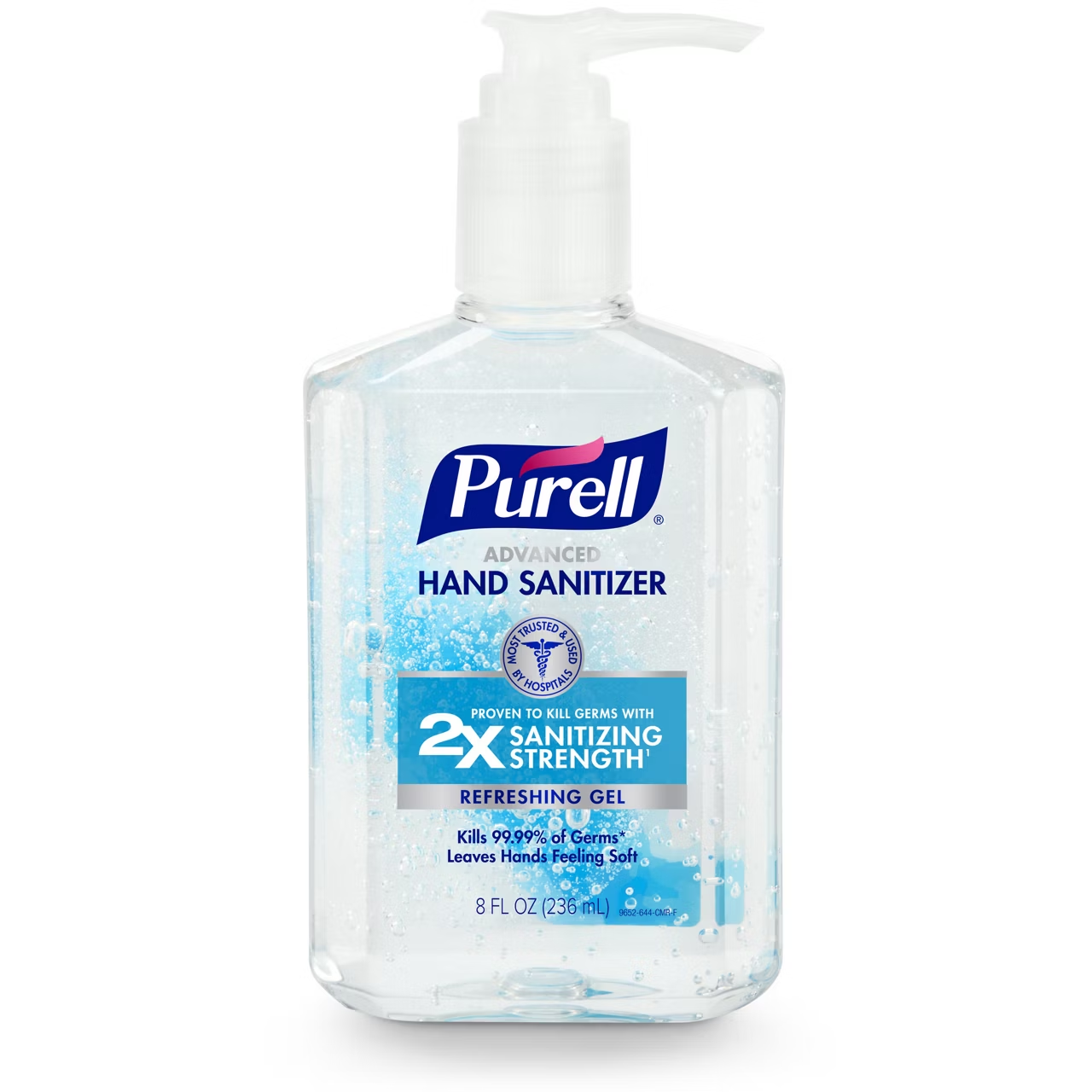 HAND SANITIZER PURELL GOJO  8 OZ. W/PUMP #9652