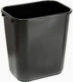 GARBAGE CONTAINER OFFICE 7 GAL RUBBERMAID GREY FG295600GRAY