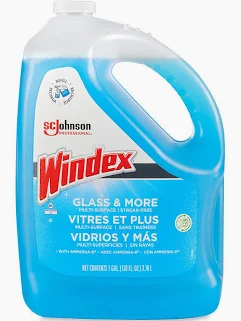 WINDEX WINDOW CLEANER 1 GAL
