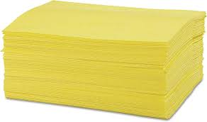 YELLOW LIGHT DUTY MASLIN DUST CLOTH WIPER CHICOPEE 8673  22 X 24