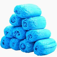 SHOE COVER TYVEK LARGE W/ELASTIC  150/BOX