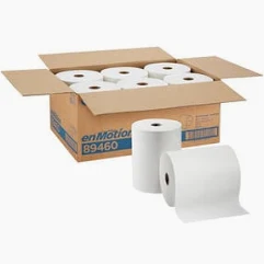 PAPER TOWEL ROLL CENTER PULL WHITE 320 SHEETS 6/BX #28124