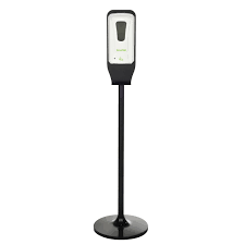 AUTOMATIC HANDS FREE HAND SANITIZER/SOAP DISPENSER WHITE ALPINE 430-L