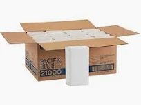 MULTIFOLD HAND TOWELS WIDE WHITE P200B 346200