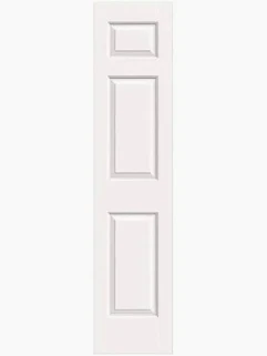 DOOR 6 PANEL HC COLON. WHITE 14" X 80"