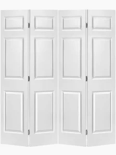 DOOR 6 PANEL HC COLONIA WHITE 48" X 80" BIFOLD