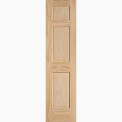 DOOR 6 PANEL SOLID PINE 12" X 80"