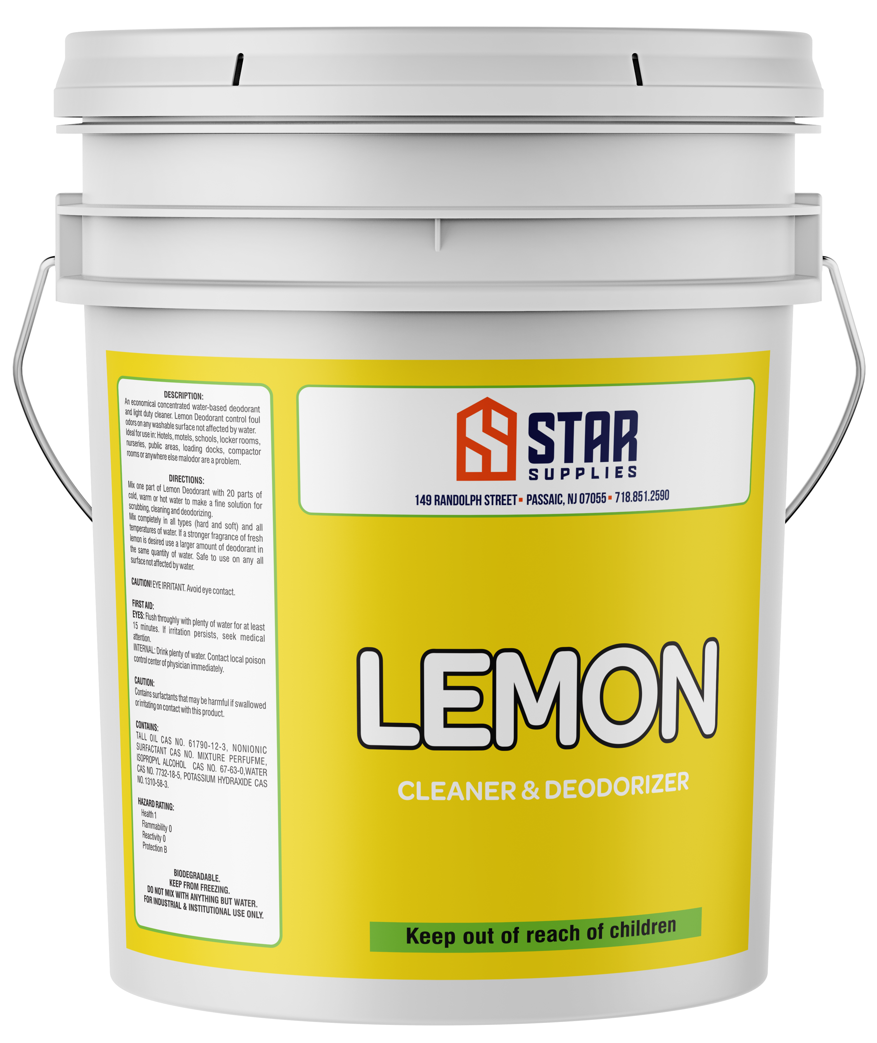LEMON DEODORANT SOAP 5 GAL