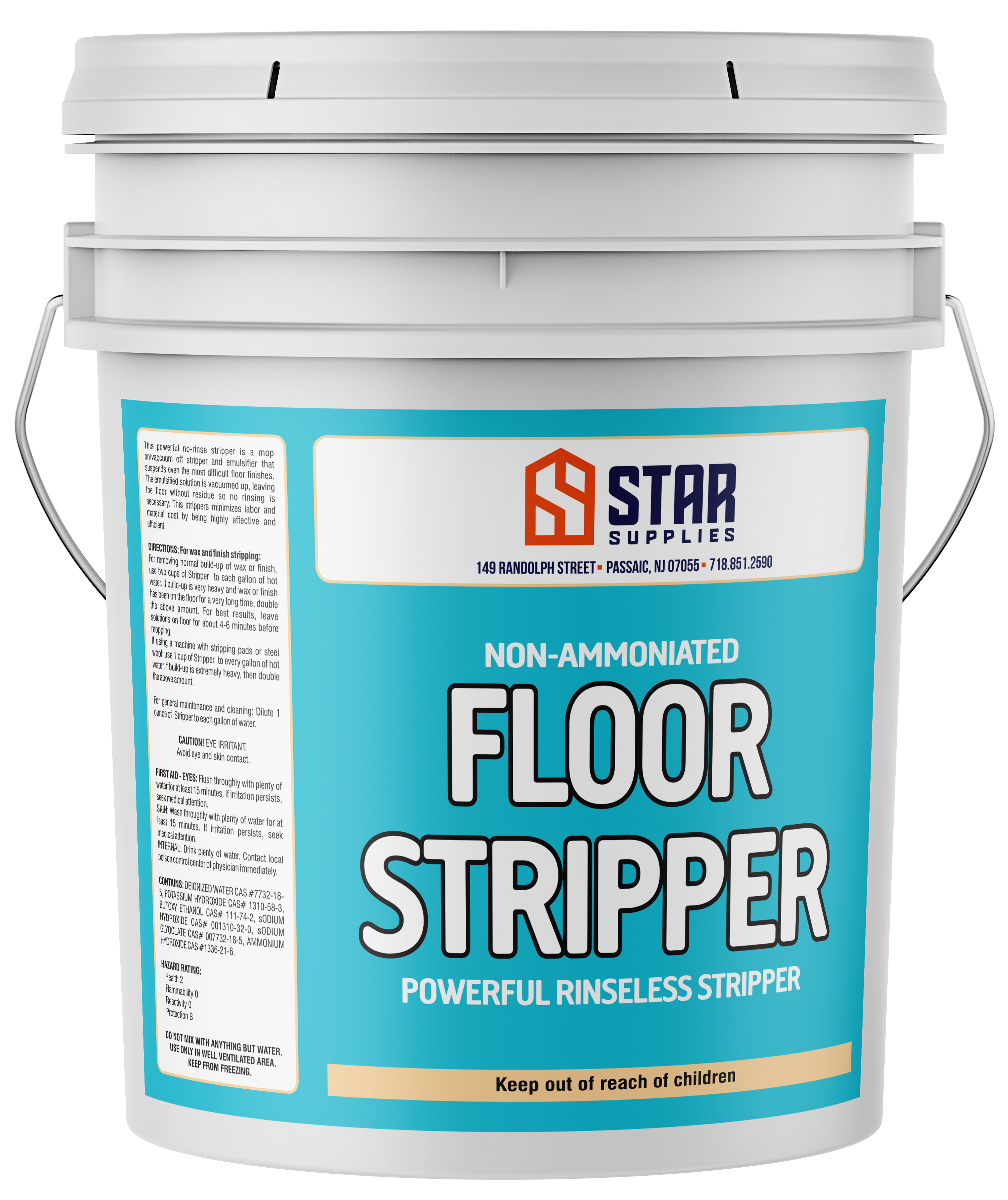FLOOR STRIPPER 5 GAL AMMONIATED