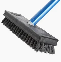 SCRUB DECK BRUSH 8" COMPLETE W/HNDLE #700/3  #208ZQK