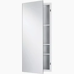 MEDICINE CABINET POLISHED EDGE MIRROR   RECESSED 16" X 36" (OPENING 13-1/2" X 32-1/2") #ST160M36R