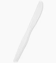 KNIVES MED. WEIGHT 1000/PK WHITE 779555