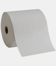 HAND PAPER TOWEL ROLLL INDUSTRIAL WHITE 8" X 600 6/ROLLS 7800003 75000258