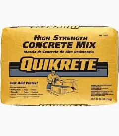 CONCRETE MIX W/GRAVEL 80 LBS