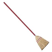 BROOM BLACK  LOBBY CORN BRISTLE 4043
