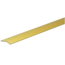 CARPET BAR-FULTED ALUMINUM 1-1/2" X 36" GOLD FINISH