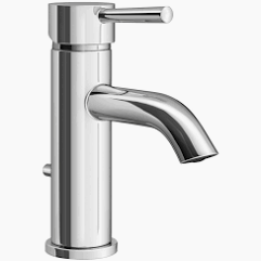 FAUCET SINGLE HANDLE SINGLE HOLE LAVATORY DESIGNER *NO LEAD* #EF17411NL