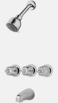 GERBER SHOWER BODY 48-030-83 VALVE 3 HANDLE
