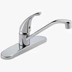 KITCHEN FAUCET 8" SINGLE LEVER CP. W/O SPRAY EF17381  BAR-K10C