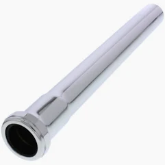 SLIP JOINT 1-1/4"  X 12" CP EXTENTION TUBE W/NUT EF12412