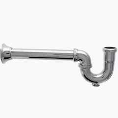 MILWAUKEE TUBULAR P TRAP 1-1/2" " W/ CLEANOUT  17/G 12817