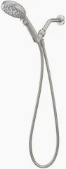 SHOWER HEAD 60" HANDHELD 1.8 GPM 5 SPRAY FUNCTION BRUSHED NICKEL