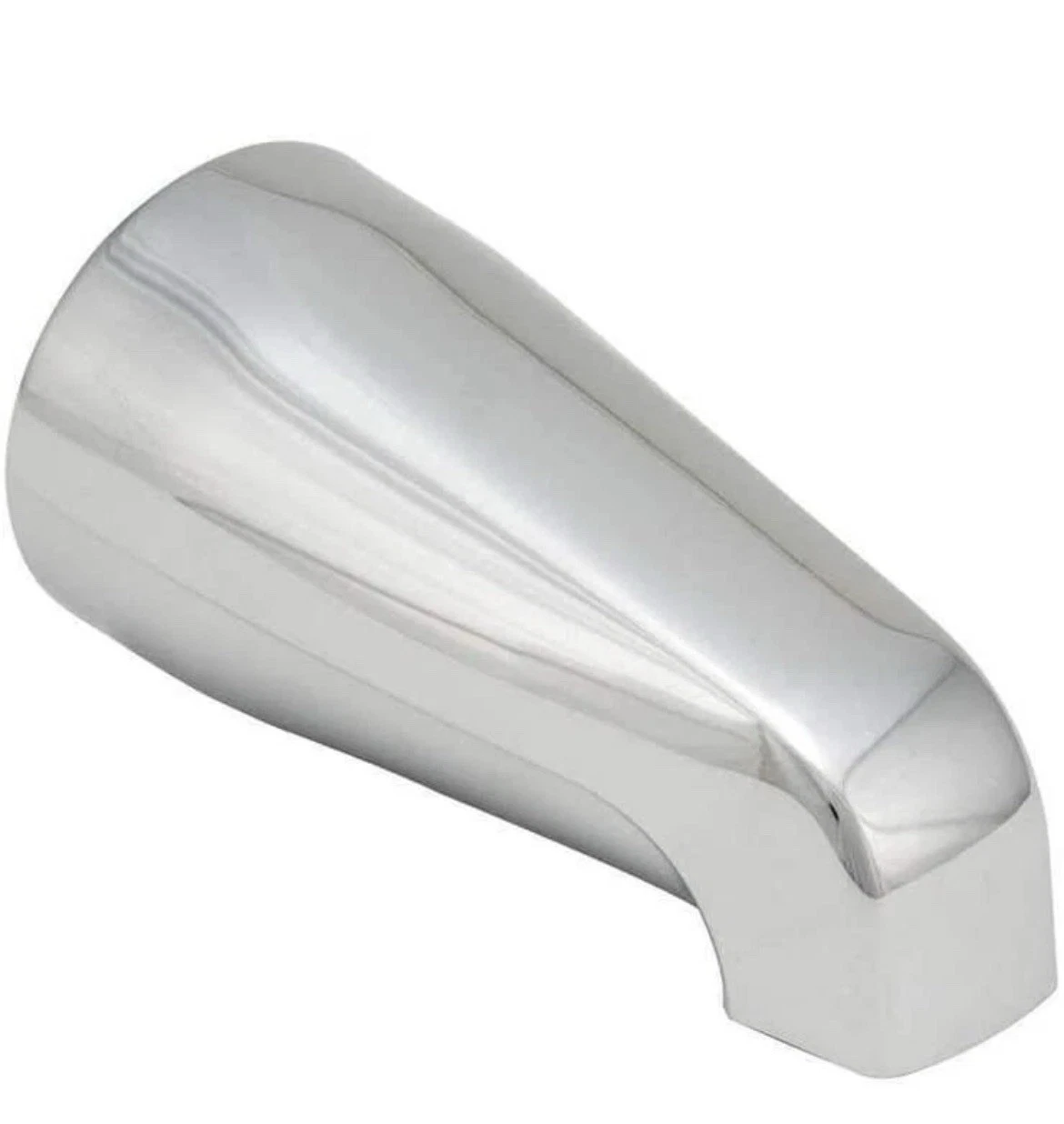 SPOUT OVERRIM 1/2" SLIP FIP CHROME PLATED FRONT CONNECTION NO PULL WR0620002 1852