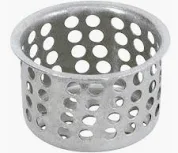 BASIN STRAINER/LAV CRUMB CUPS 1" HB2001P