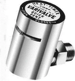 VARIVALVE AIR VALVE ADJUSTABLE  ANGLE 1/8 #VV18ANG