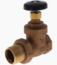 RADIATOR VALVE STRAIGHT 1-1/4" IPS EF48141