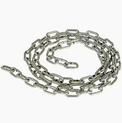 CHAIN GALVANIZED 1/4" ZINC 100'