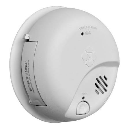 CARBON MONOXIDE / SMOKE ALARM COMBO AC W/10YR BATT.B/U 1046882