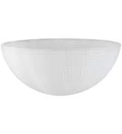 FIXTURE 13" DOME GLASS ONLY FROST