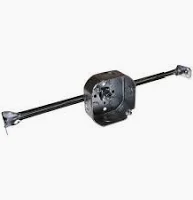 CEILING J BOX W/POLE  BRACKETS  #R325