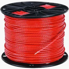 WIRE #12 STRANDED 'THHN' RED 500/FT