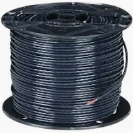 WIRE #12 STRANDED 'THHN' BLACK 500/FT