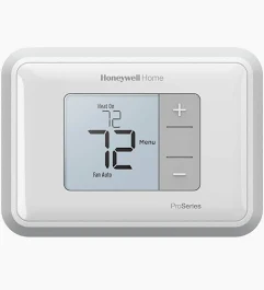 HONEYWEL THERMOSTAT RTH5160 SERIES NON-PROGRAMMABLE 24V WHITE