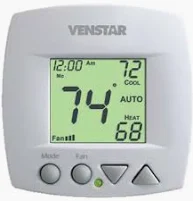 THERMOSTAT VENSTAR T1075 7 DAY PROGRAMMABLE 2 OR 4 PIPE SYSTEM