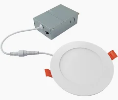LED FLAT MINI PANEL RETROFIT 4" ROUND (NO CAN) CCT 23756