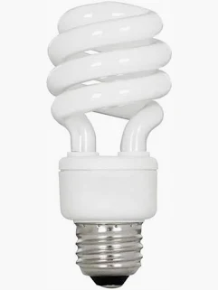 BULB SMS13/E/27K ENERGY STAR T2 SPIRAL FLUORESCENT SL