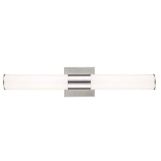 DECORATIVE VANITY FIXTURE LIGHT BAR BRUSHED NICKEL 24'' LED 24W CCT 81461 32170