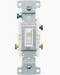 SWITCH 3 WAY WHITE (1303W)
