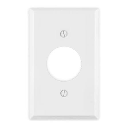 WALL PLATE AC SINGLE WHITE 86091