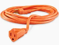 EXTENSION CORD 25' HD INDOOR/OUTDOOR 16/3 ORANGE