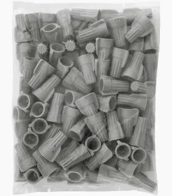WIRE CAP CONNECTOR GREY 100/BX