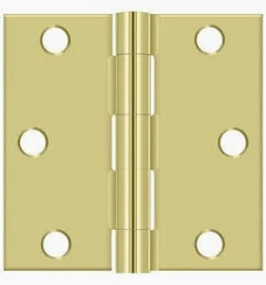 HINGE 3" X 3" BUTT HINGE BRASS